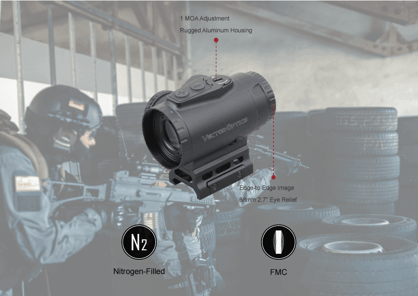 PARAGON 3X18 COMPACT PRISM - VECTOR OPTICS - immagine 10