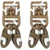2X KIT MOSCHETTONI S-HOOK PER MOLLE - COYOTE - MIL-TEC 2X KIT MOSCHETTONI S-HOOK PER MOLLE - COYOTE - MIL-TEC