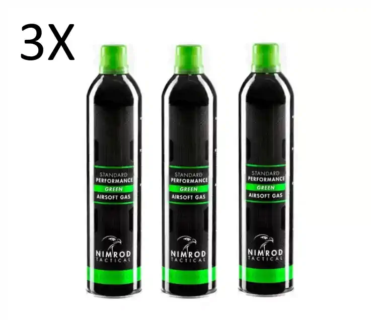 3X BOMBOLE GREEN GAS STANDARD PERFORMANCE GREEN – NIMROD