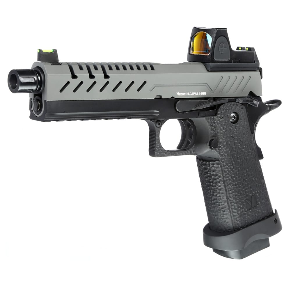 HI-CAPA 5.1 + BDS GBB - HALF GREY - VORSK - immagine 4