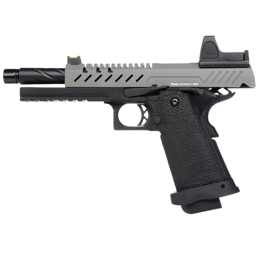 HI-CAPA 5.1 + BDS GBB - HALF GREY - VORSK - immagine 3