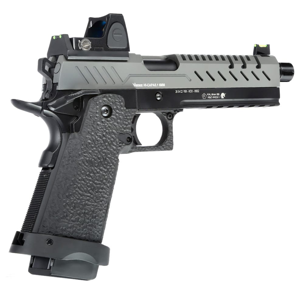 HI-CAPA 5.1 + BDS GBB - HALF GREY - VORSK - immagine 5
