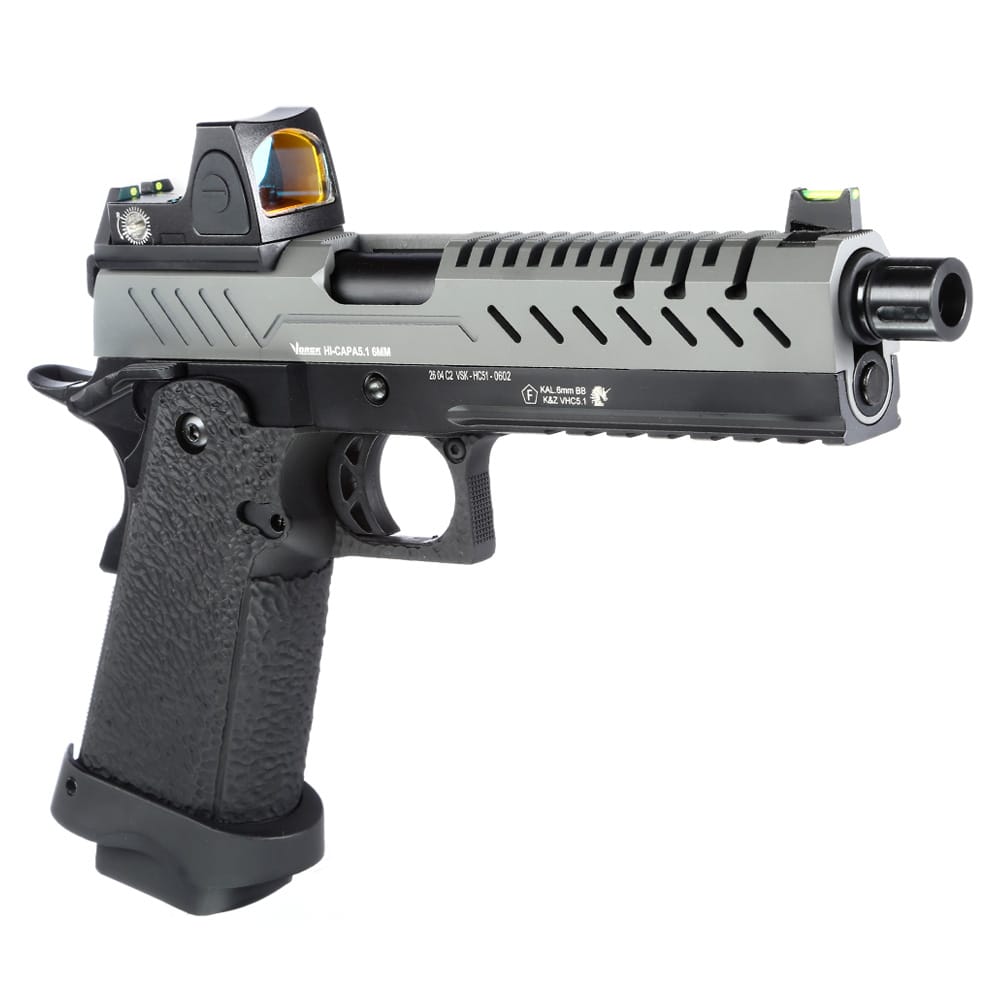 HI-CAPA 5.1 + BDS GBB - HALF GREY - VORSK - immagine 7