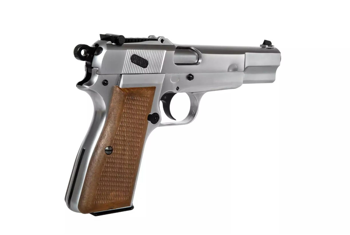 BROWNING MK3 HI-POWER-SV FULL METAL GBB - SILVER - WE - immagine 5