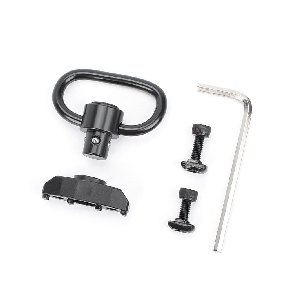 AGGANCIO CINGHIA QD PER SLITTE M-LOK/KEYMOD - METAL - immagine 2