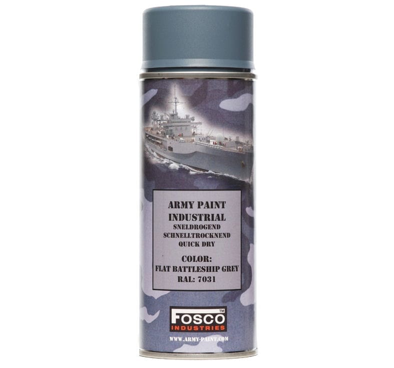 VERNICE DA 400 ML - BATTLESHIP GREY - FOSCO