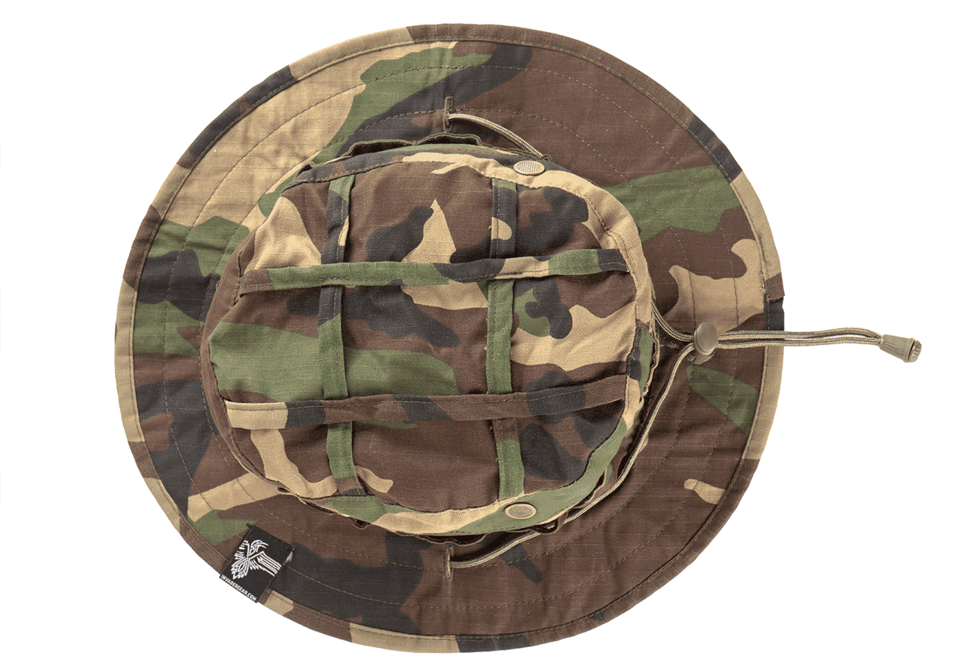 CAPPELLO BOONIE MOD. 2 - WOODLAND - INVADER GEAR - immagine 3