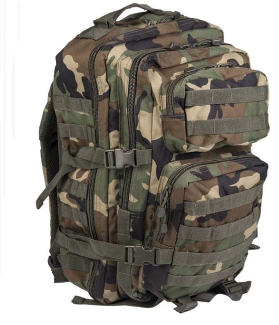 ZAINO TATTICO 35 LITRI - WOODLAND - MIL-TEC