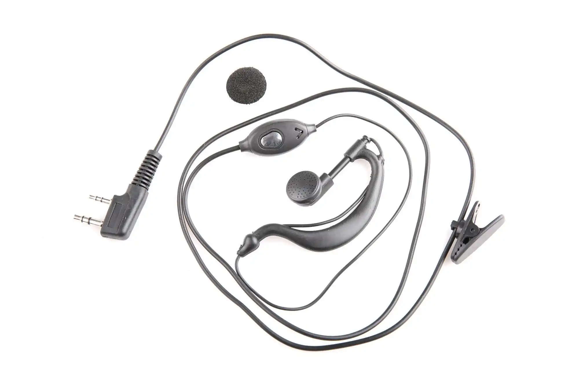AURICOLARE MICROFONO + PTT - BAOFENG