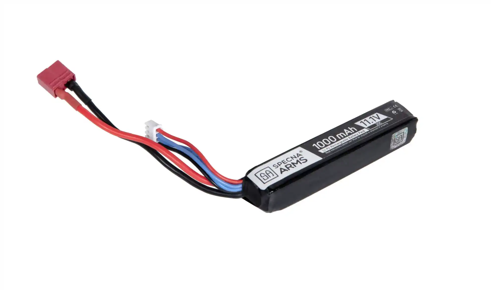 BATTERIA LIPO 11,1V 1000mAh 20C - T-DEANS - SPECNA ARMS