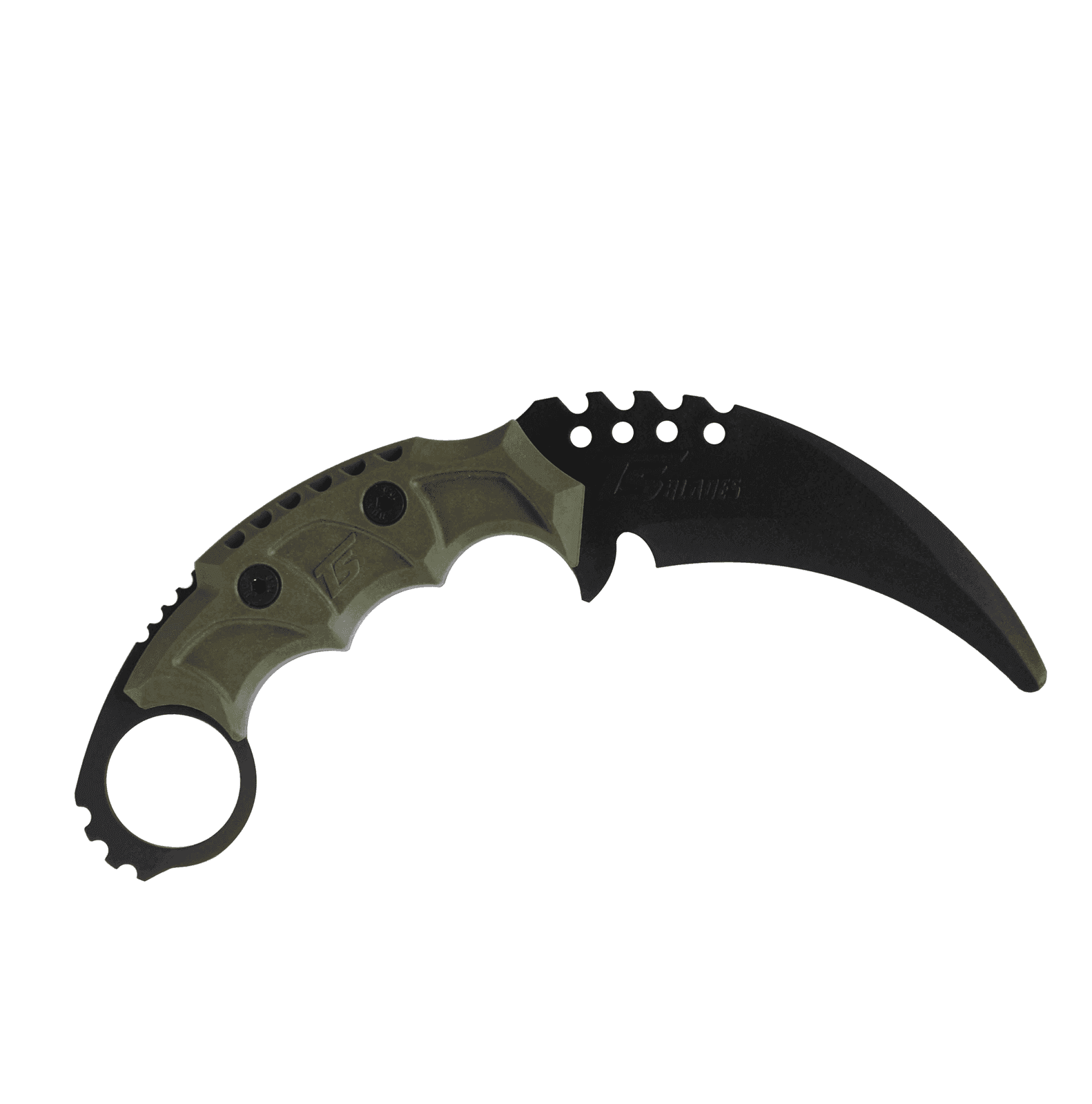 COLTELLO KARAMBIT DUMMY BLACK HORNET G3 - TSBLADES - immagine 3
