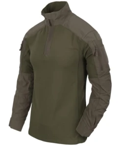 COMBAT SHIRT MCDU NYCO RIPSTOP - RAL 7013/OD GREEN - HELIKON TEX