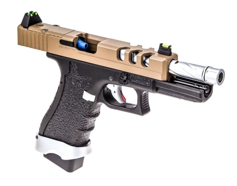 GLOCK 17 EU7 VENTED - HALF TAN - VORSK - immagine 3