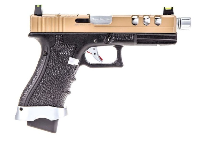 GLOCK 17 EU7 VENTED - HALF TAN - VORSK - immagine 2