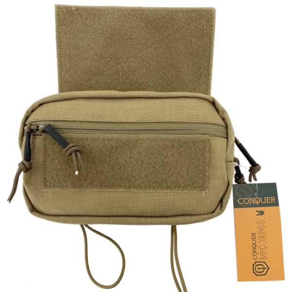 DROP DOWN POUCH DDU - TAN - CONQUER TACTICAL