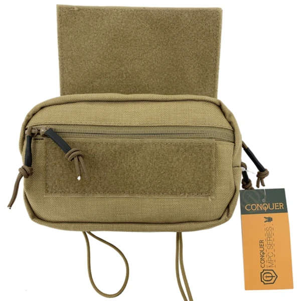 DROP DOWN POUCH DDU - TAN - CONQUER TACTICAL