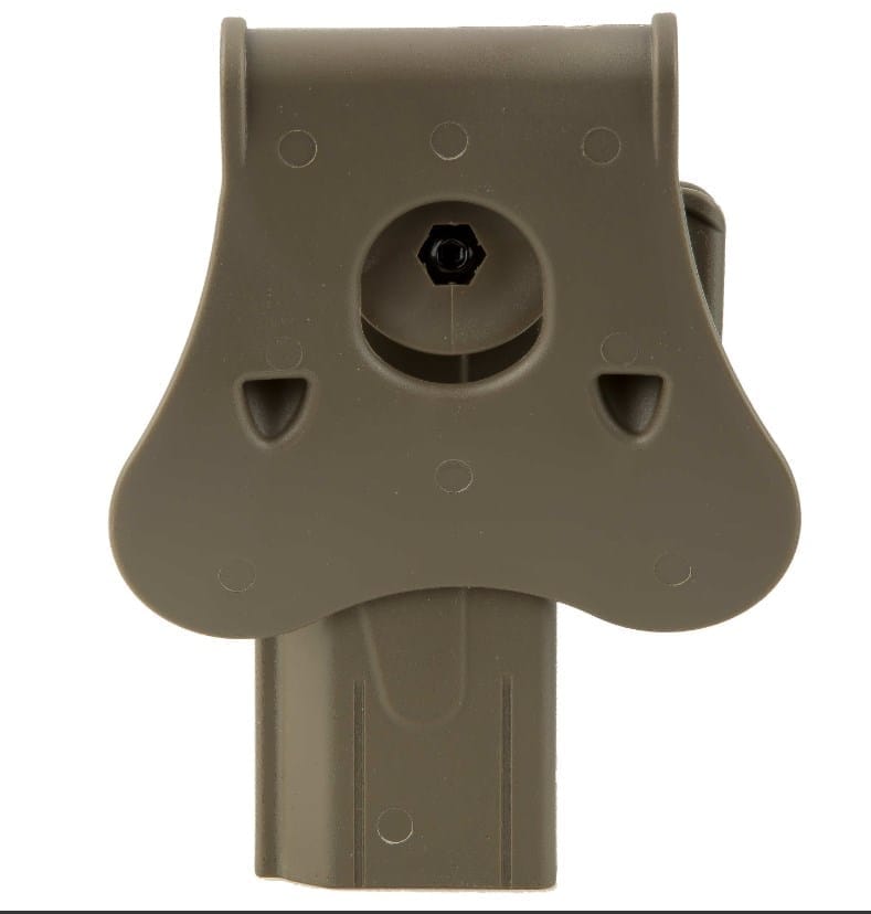 FONDINA RIGIDA DA CINTURA HI-CAPA DX - DARK EARTH - AMOMAX - immagine 3
