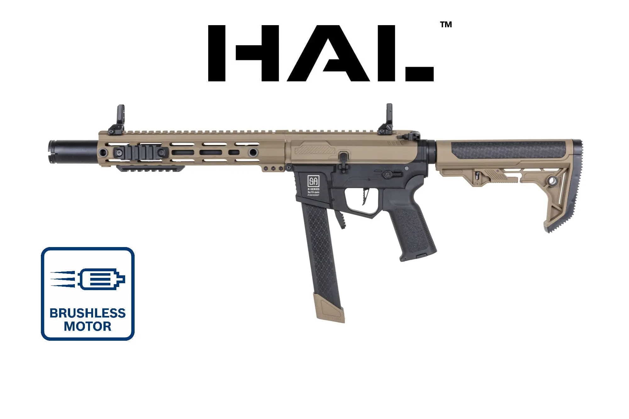 M4 FX02 FLEX BLDC HAL ETU GEN.2 - HALF TAN - SPECNA ARMS