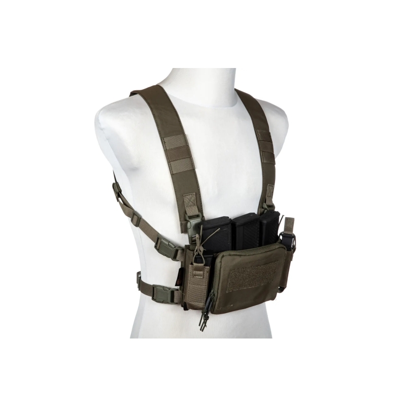 MICRO CHEST RIG MPC - RANGER GREEN - CONQUER TACTICAL - immagine 2