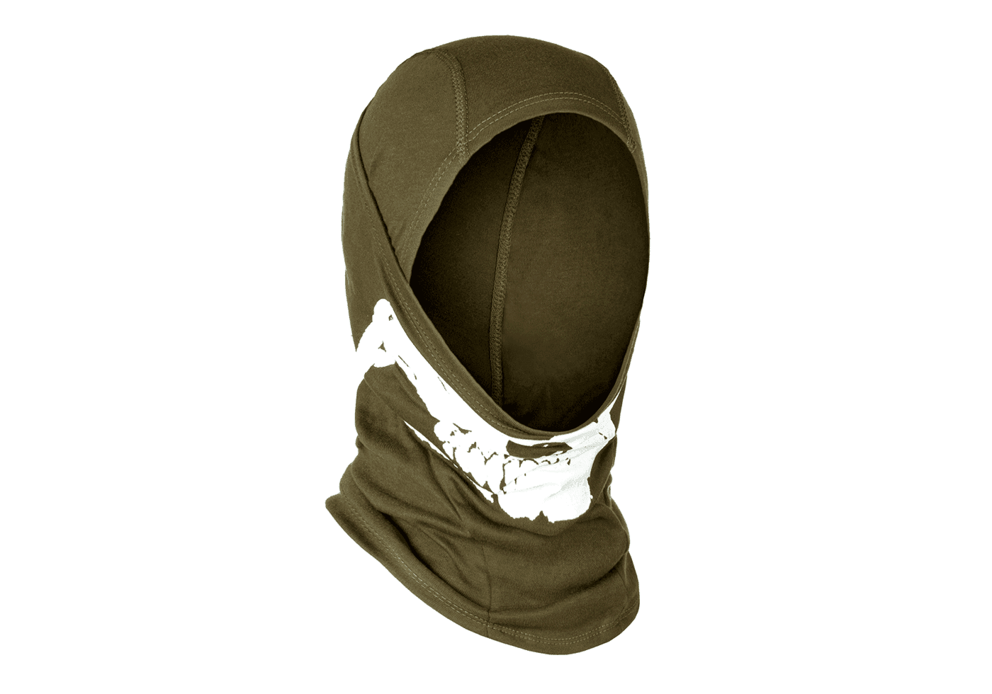PASSAMONTAGNA IN COTONE DEATH - OD GREEN - INVADER GEAR - immagine 2