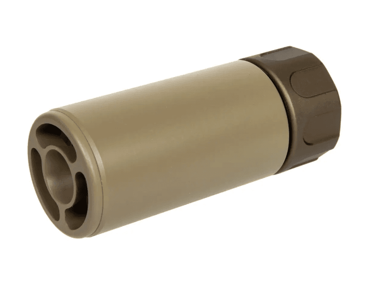 MTU FIRE V2 - MINI SILENZIATORE TRACCIANTE CON FIAMMA 3D - TAN - SPECNA ARMS - immagine 2