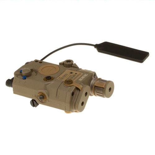 AN/PEQ CON LASER VERDE E TORCIA LED 250L - DARK EARTH - ELEMENT