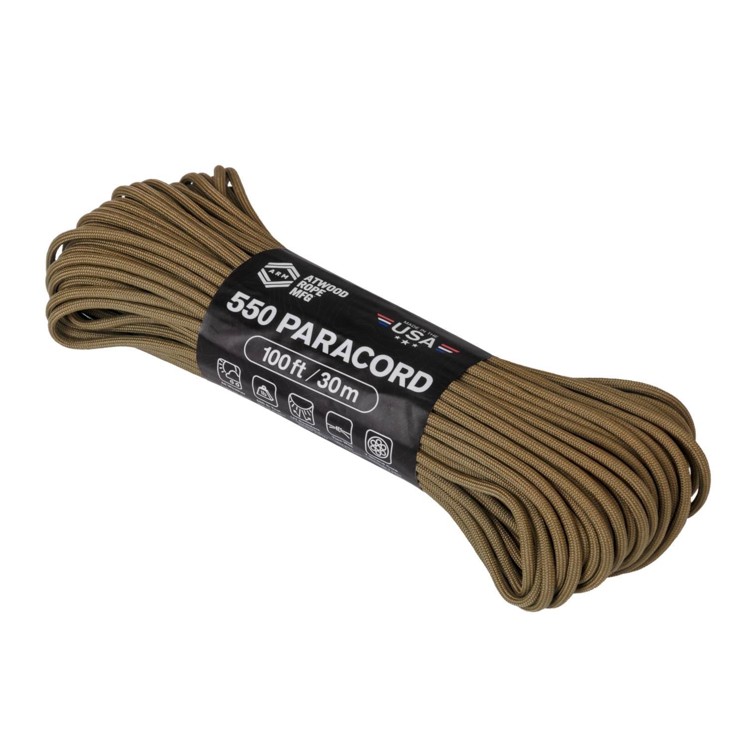 PARACORD MULTIUSO DA 30 METRI - COYOTE - HELIKON TEX
