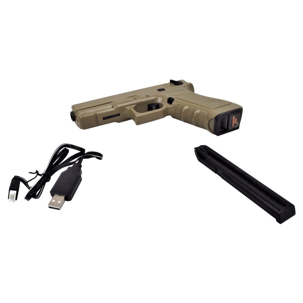 GLOCK 18C ELETTRICA MOSFET+LIPO GEN.4 - TAN - CYMA - immagine 3