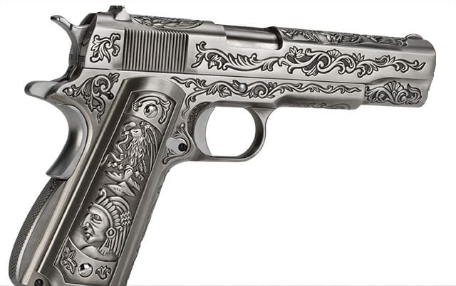 1911 ETCHED GBB - SILVER - WE - immagine 2