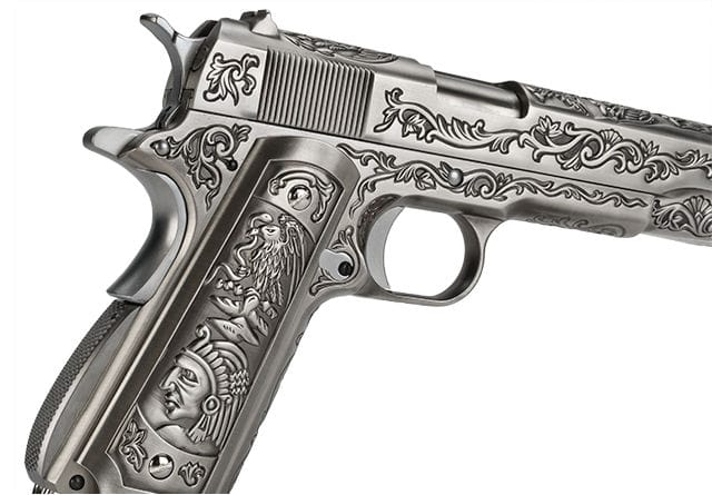 1911 ETCHED GBB - SILVER - WE - immagine 3