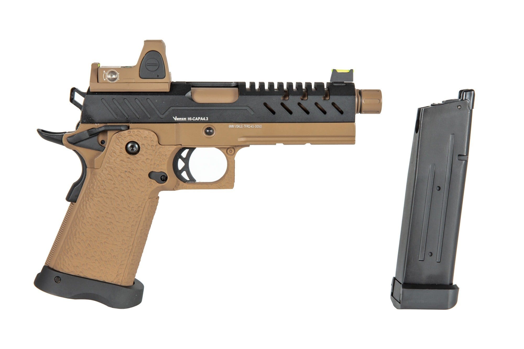 HI-CAPA 4.3 BDS GBB - HALF TAN - VORSK - immagine 5