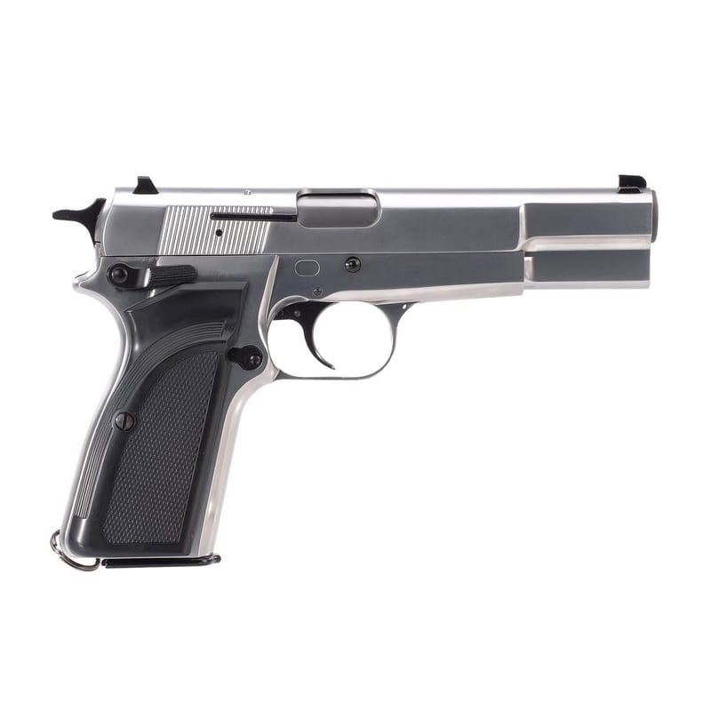 BROWNING MK3 HI-POWER FULL METAL GBB - SILVER - WE - immagine 2