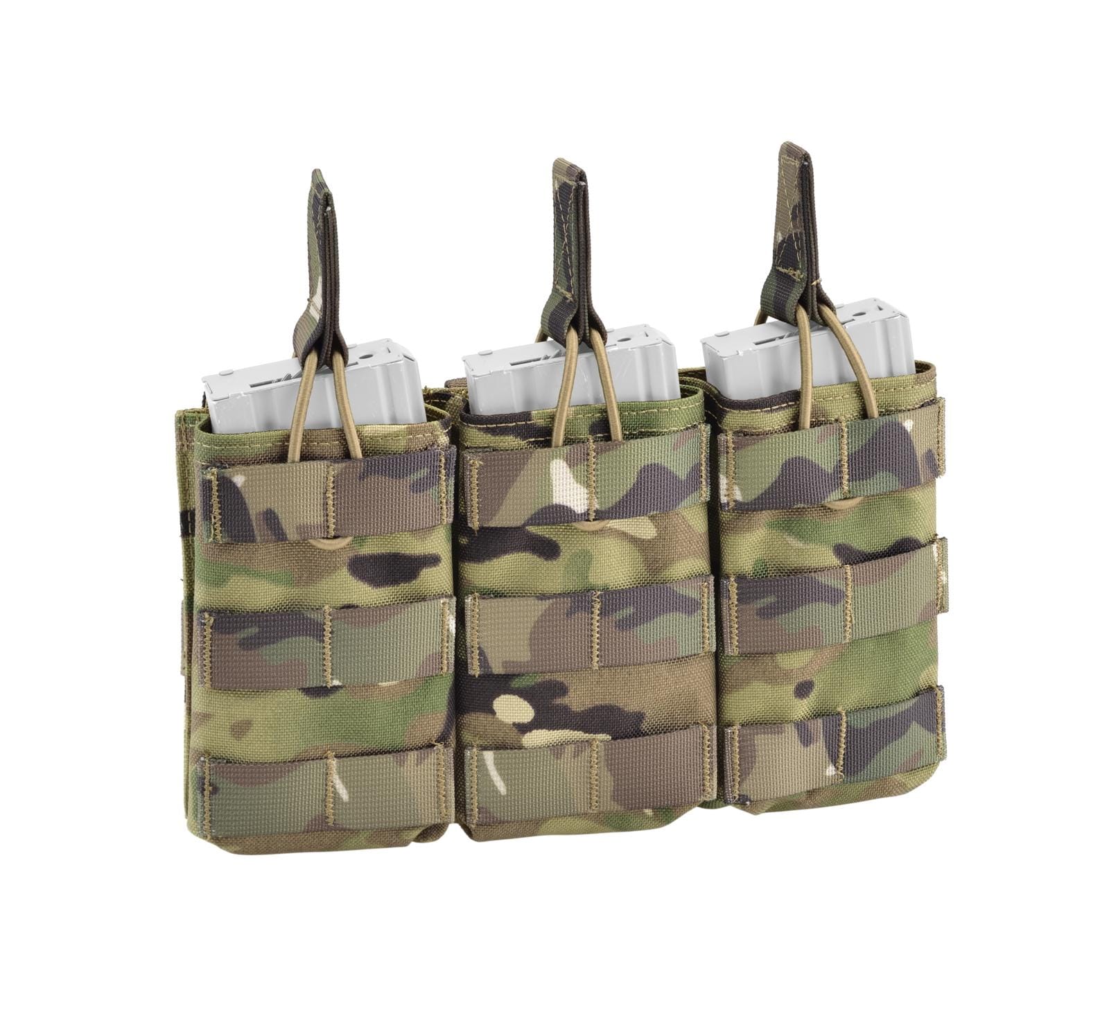 PORTA CARICATORE 5.56 TRIPLA - MULTICAM - DEFCON 5