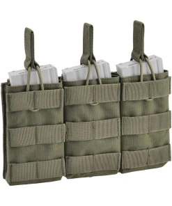 PORTA CARICATORE 5.56 TRIPLA - OD GREEN - DEFCON 5