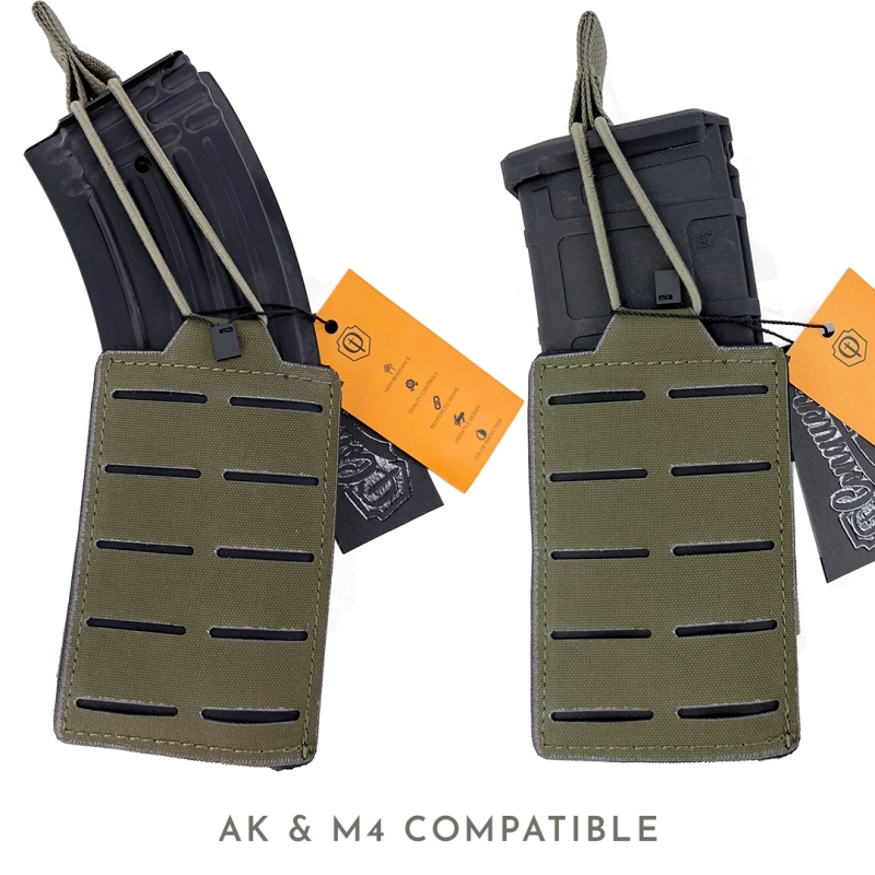 PORTA CARICATORE PER FUCILE - TAN - CONQUER TACTICAL - immagine 2