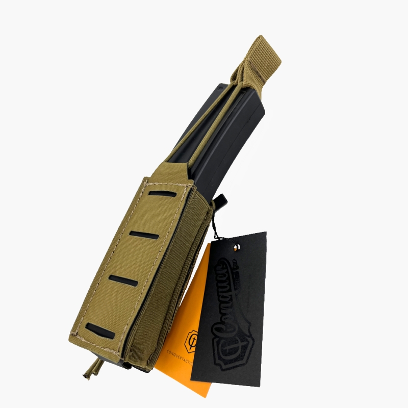 PORTA CARICATORE PER PISTOLA / SMG - MULTICAM - CONQUER TACTICAL - immagine 4
