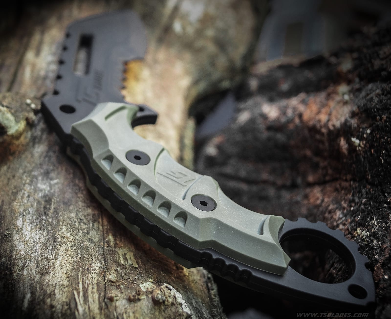 COLTELLO KARAMBIT DUMMY CHACAL G3 - TSBLADES - immagine 4