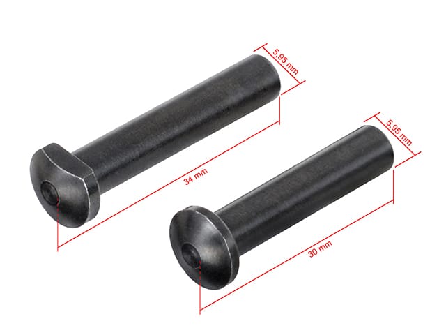 PIN PER BODY M4/M16 FISSAGGIO A VITE - SLONG - immagine 2
