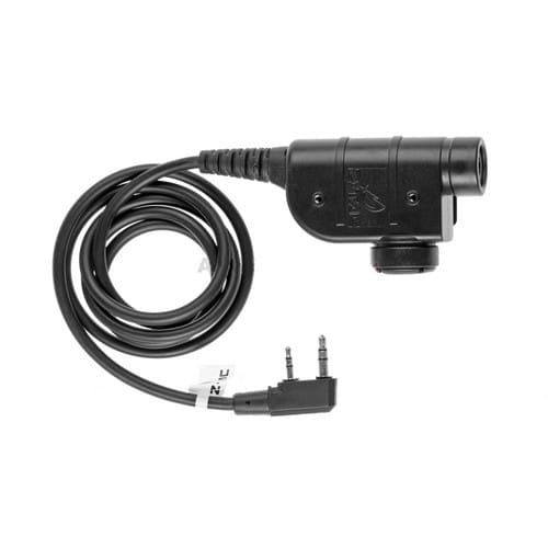 PULSANTE TATTICO zSLX PTT 2 PIN PER CUFFIA CRANIALE BOWMAN PER BAOFENG - Z-TACTICAL