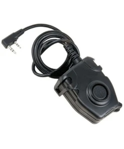 PULSANTE TATTICO ICOM PTT 2 PIN PER CUFFIA CRANIALE BOWMAN - BAOFENG