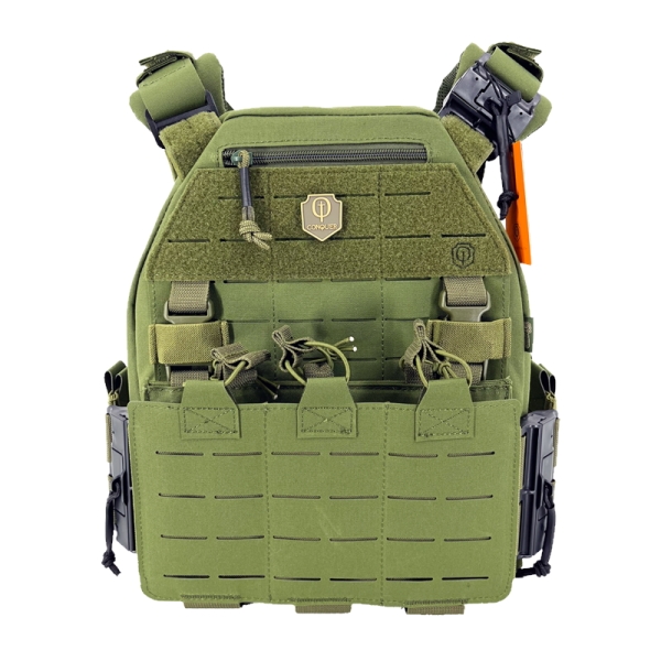 TATTICO PLATE CARRIER MQR - OD GREEN - CONQUER TACTICAL