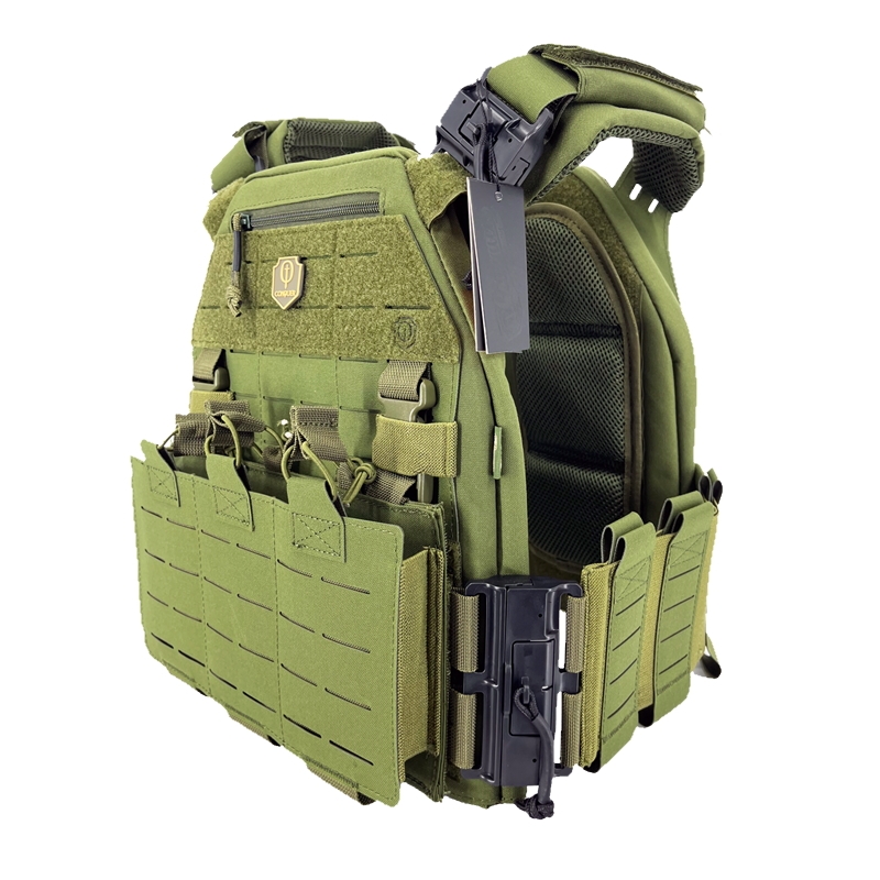 TATTICO PLATE CARRIER MQR - OD GREEN - CONQUER TACTICAL - immagine 2
