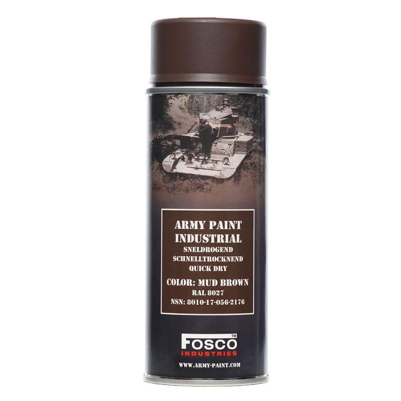 VERNICE DA 400 ML - MUD BROWN - FOSCO