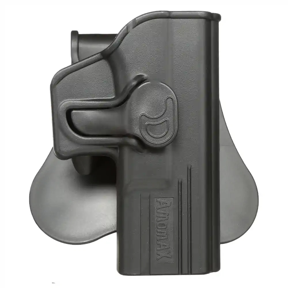 FONDINA RIGIDA DA CINTURA GLOCK 19 DX - AMOMAX