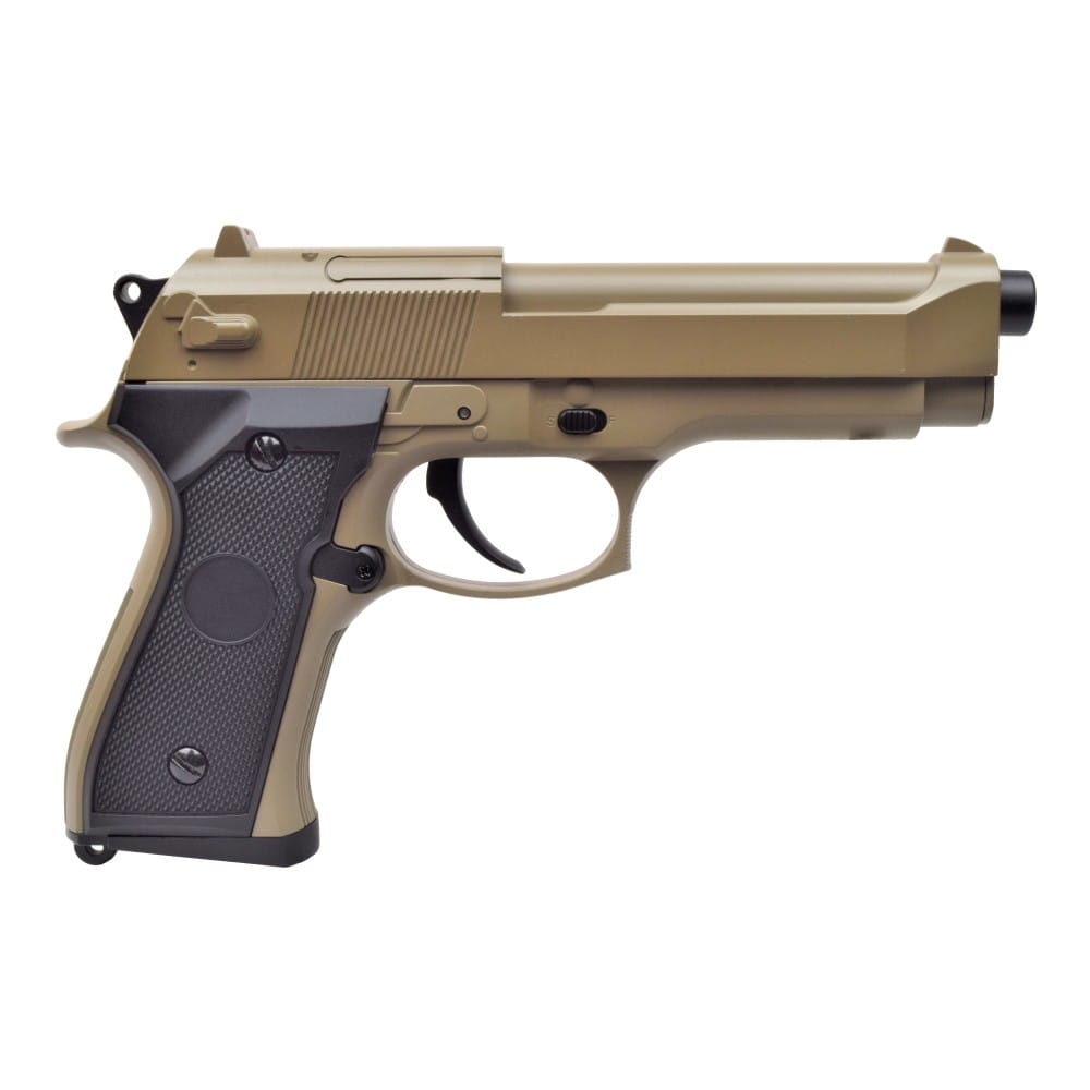 BERETTA M92 ELETTRICA MOSFET+LIPO GEN.4 - TAN - CYMA - immagine 2