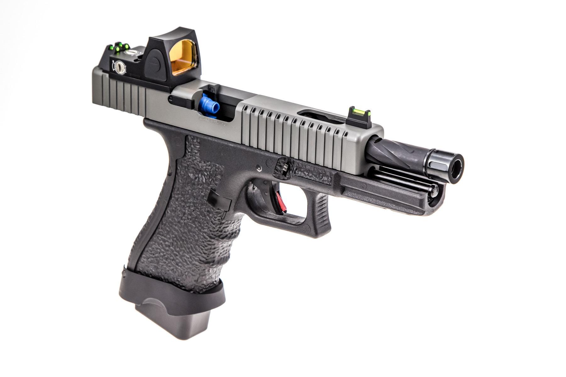 GLOCK 17 EU17+ BDS GBB - HALF GREY - VORSK - immagine 5