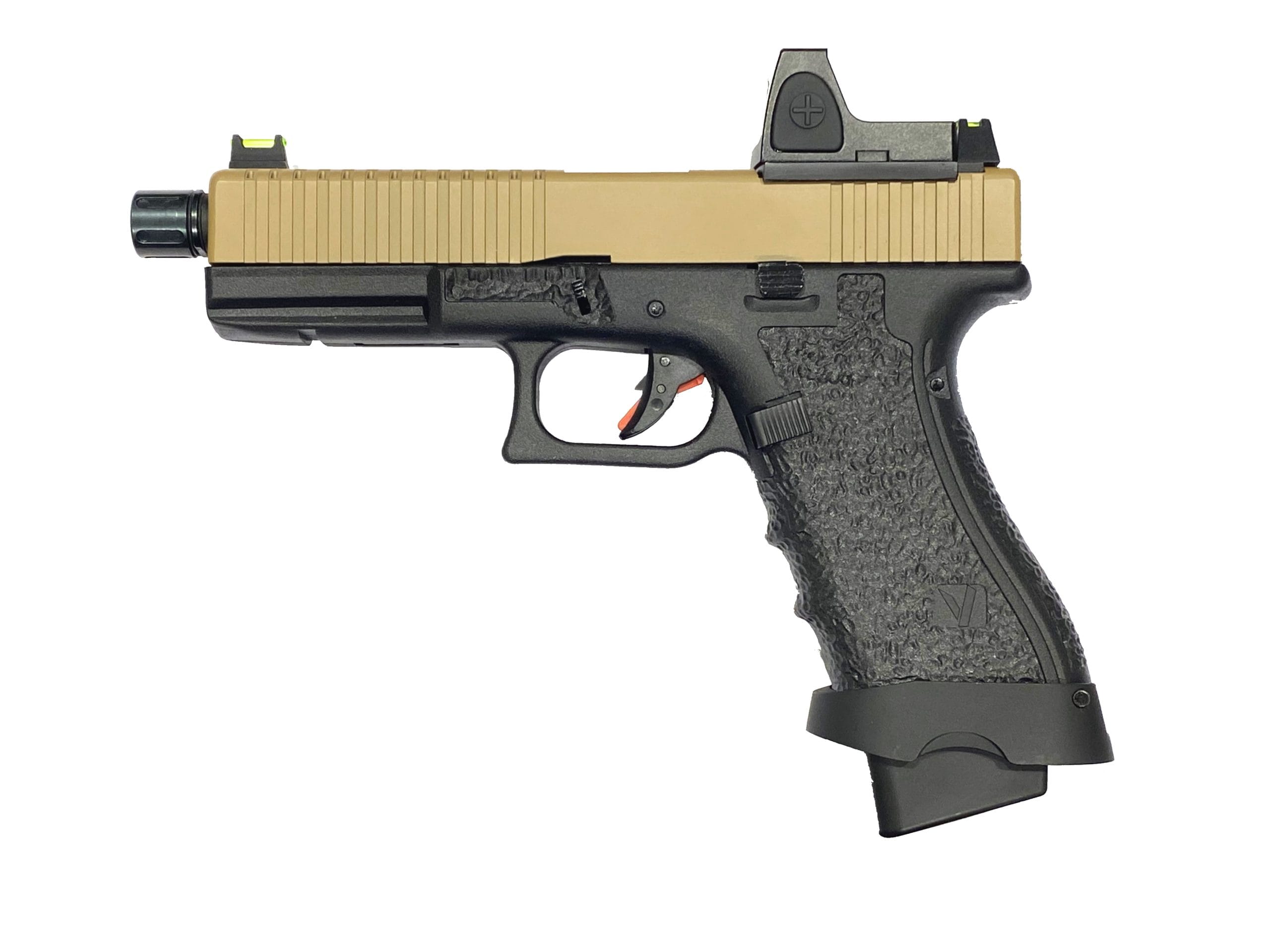 GLOCK 17 EU17 + BDS GBB - HALF-TAN - VORSK