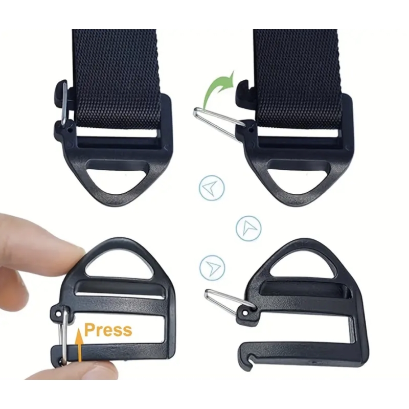 PACK 2X AGGANCI WEB PER CINGHIE - FOSTEX - immagine 2