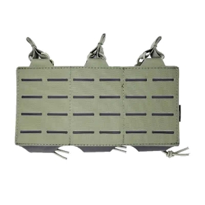 PORTA CARICATORE 5.56 TRIPLA - OD GREEN - CONQUER TACTICAL