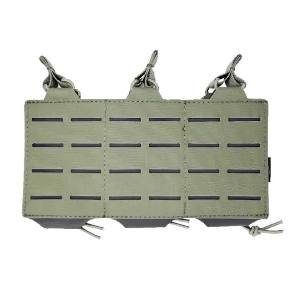 PORTA CARICATORE 5.56 TRIPLA - OD GREEN - CONQUER TACTICAL
